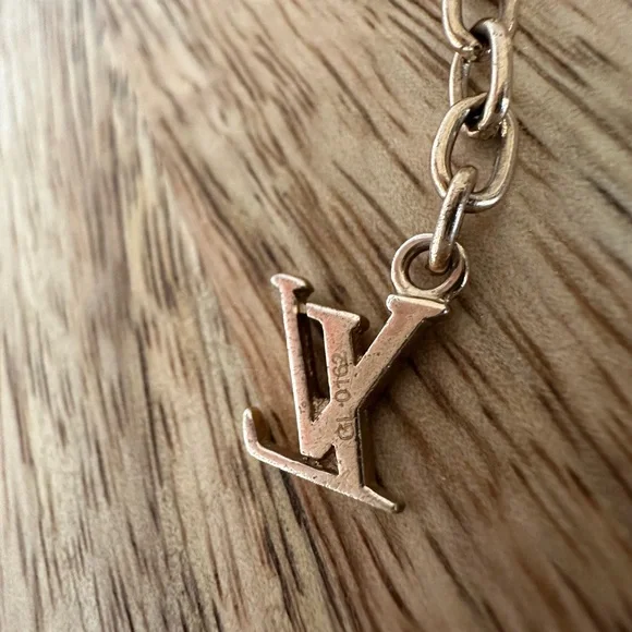 Louis Vuitton Gold-Tone Gamble Chain Bracelet with Multicolored Crystals - Picture 12 of 12